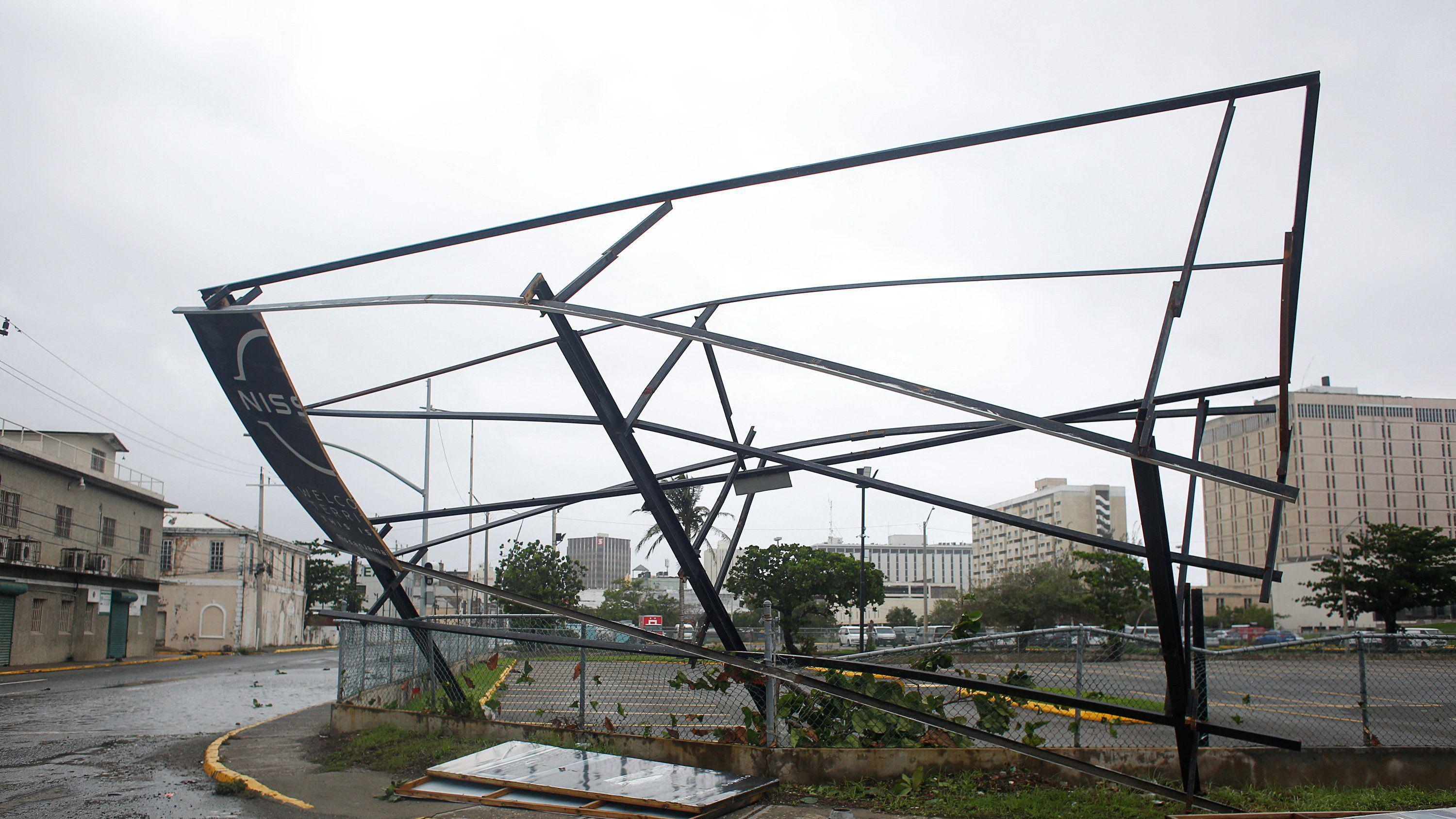 Posledice oluje u prestonici Kingstonu