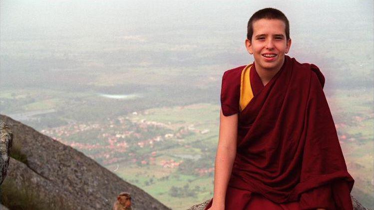 Osel Hita Torres quando era adolescente