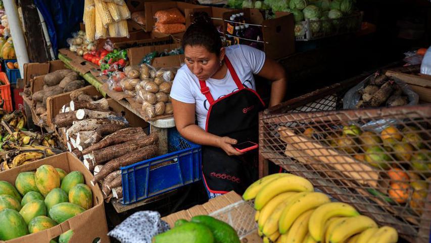 Mercado en Ciudad de Panamá.