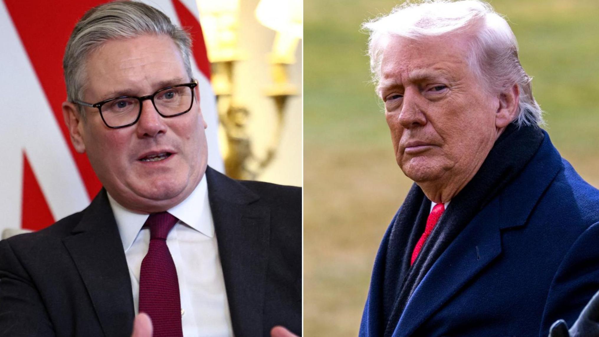 Starmer to give Downing Street speech as Trump plans 10% tariffs in Greenland row