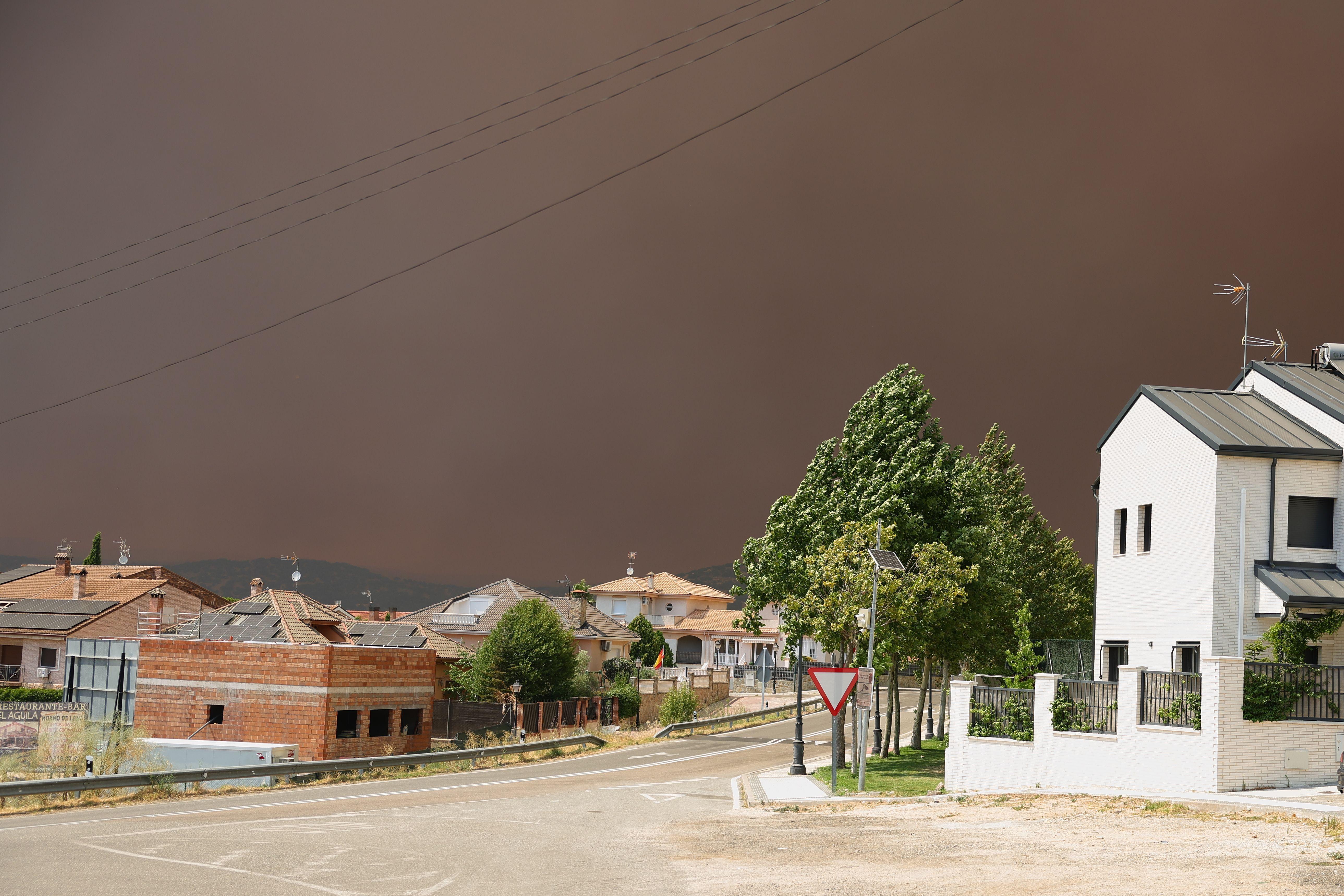 Humo en Quijorna