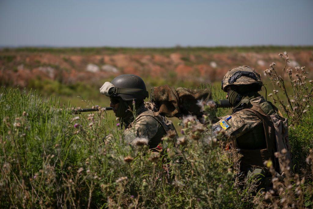 Soldados en Ucrania
