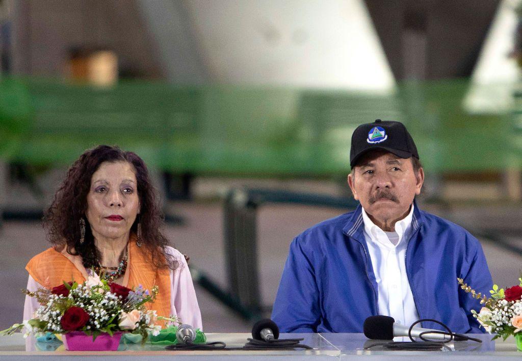 Daniel Ortega y Rosario Murillo