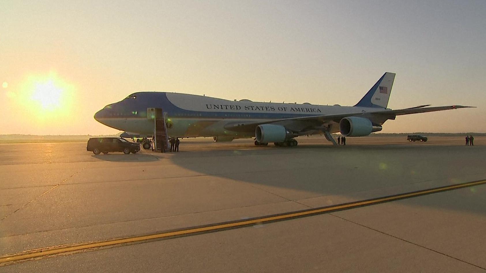 Trump to board Air Force One to Alaska for Ukraine talks with Putin