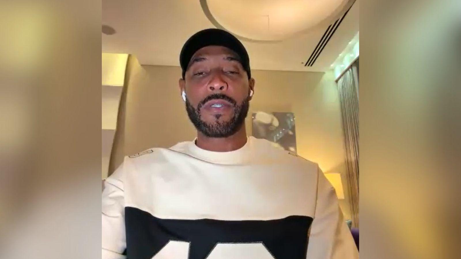 Ricardo Ferreira n&atilde;o est&aacute; saindo do quarto de hotel em Abu Dhabi e relata momentos de 