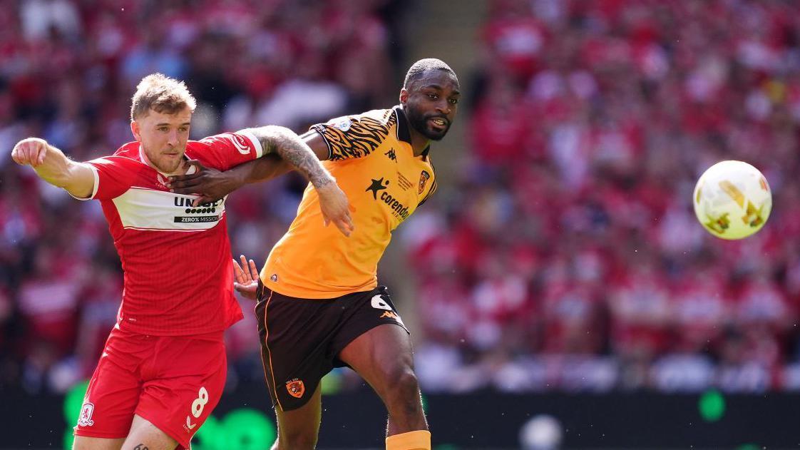 Championship play-off final: Game opening up as Hull and Middlesbrough push for promotion