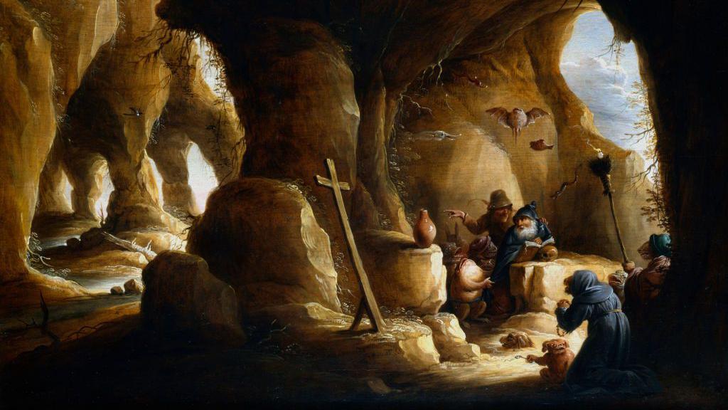 "La Tentación de San Antonio", de Abraham Teniers.