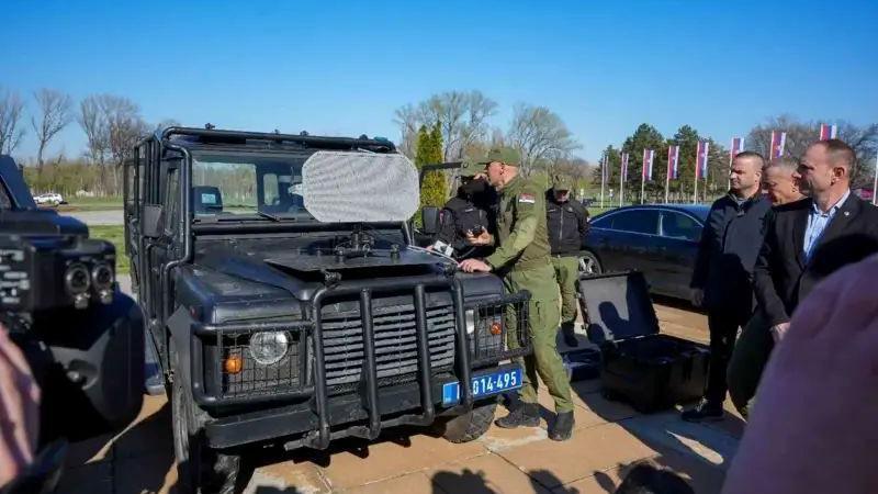 LARD na policijskom vozilu