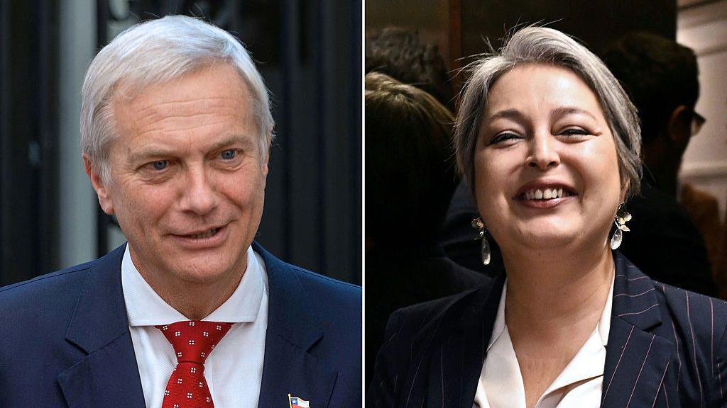 José Antonio Kast y Jeannette Jara se enfrentan este domingo en las elecciones presidenciales de Chile.