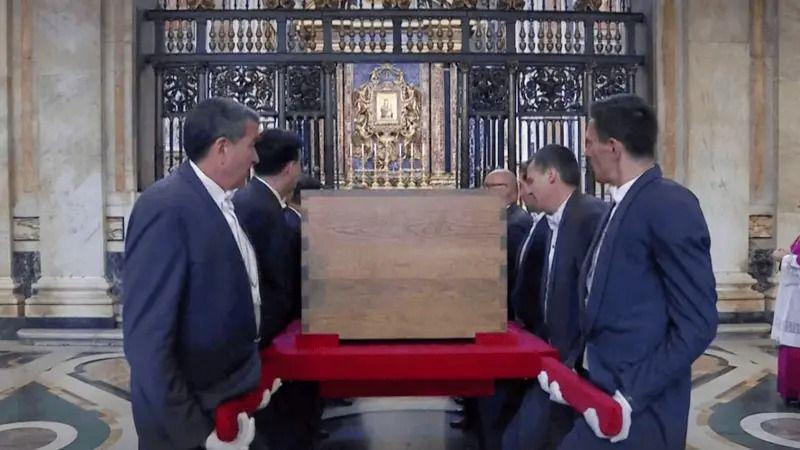 مراسم دفن البابا فرنسيس