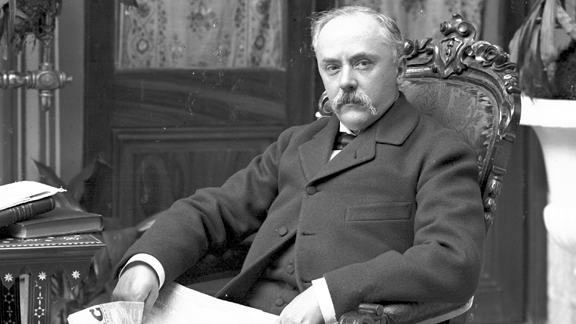 Juan Borda, em foto de 1895, feita por John Fitz-Patrick
