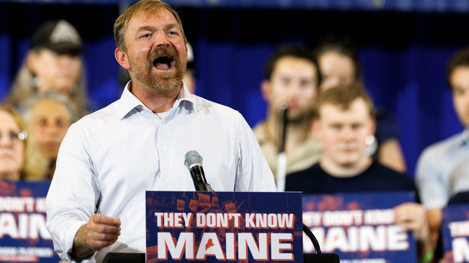 Top Democrats press Maine Senate candidate to drop out of race over sexual assault allegation