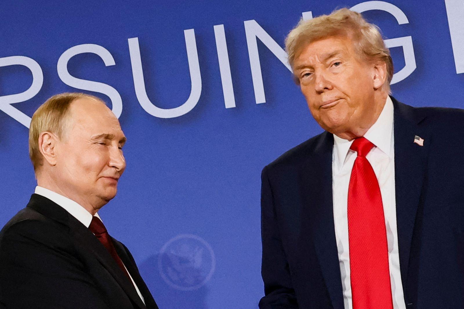 Tramp i Putin posle sastanka na Aljasci