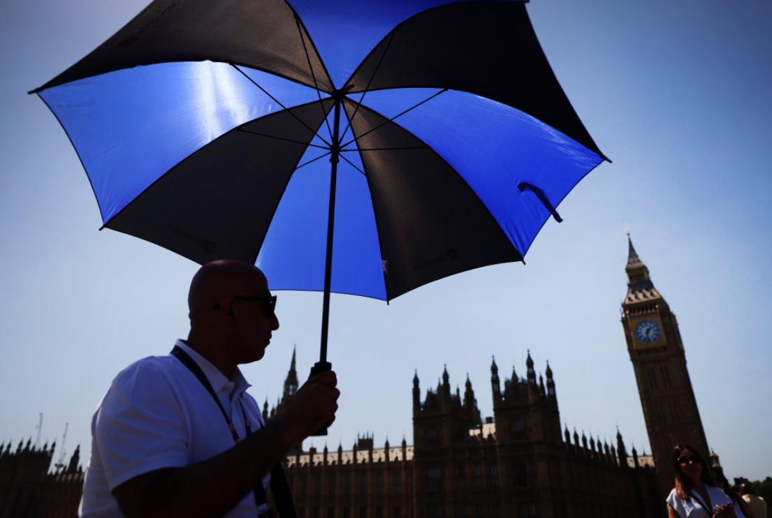 En Londres, las temperaturas están destrozando marcas anteriores