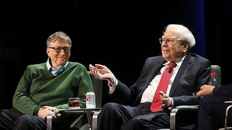 Bill Gates y Warren Buffett.
