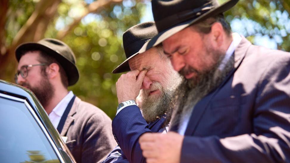 An unspeakable loss: Funeral takes place for rabbi killed in Bondi shooting