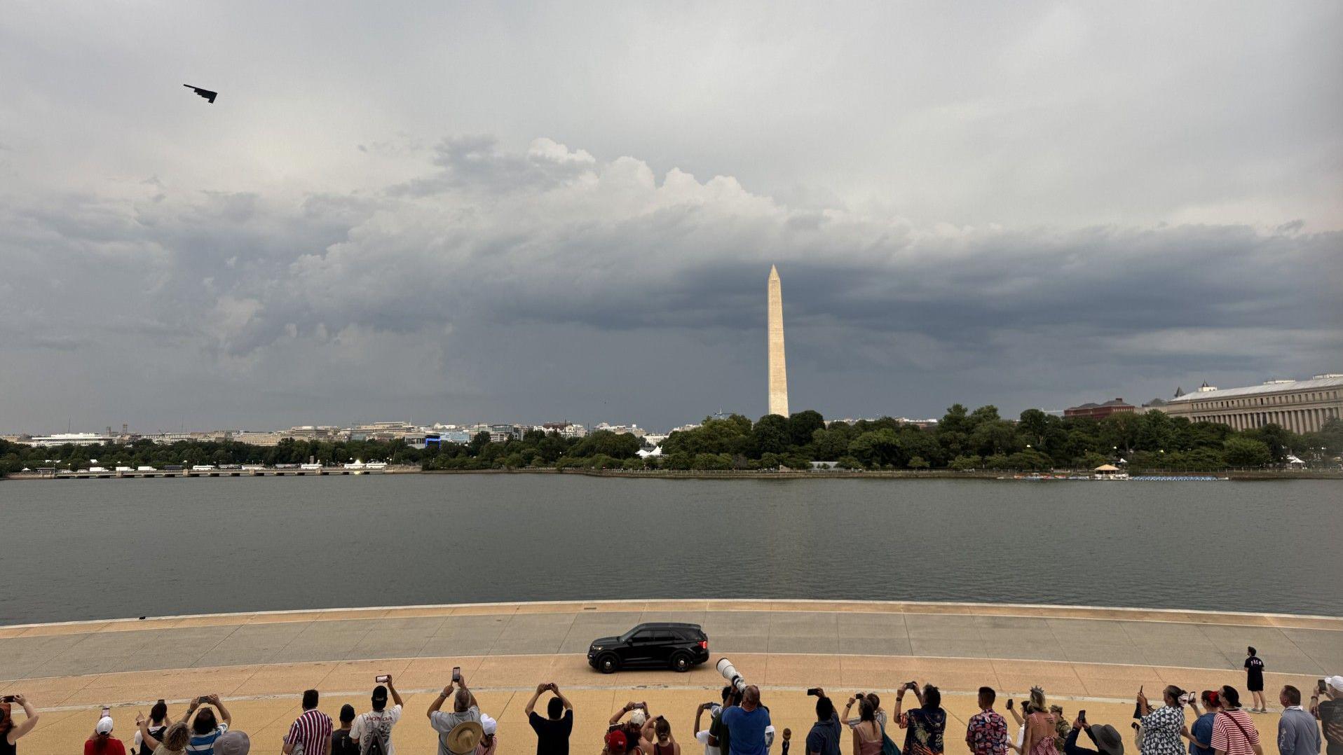 Thunderstorms and evacuation disrupt July 4 celebrations in Washington DC