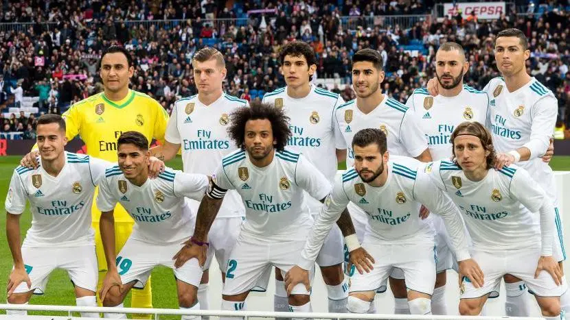 فريق ريال مدريد عام 2017