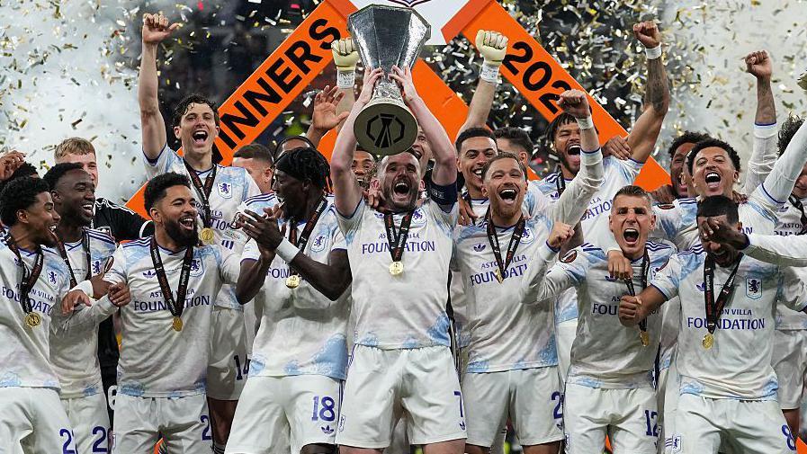 Europa League final: Aston Villa end 44-year wait for European trophy - report and reaction