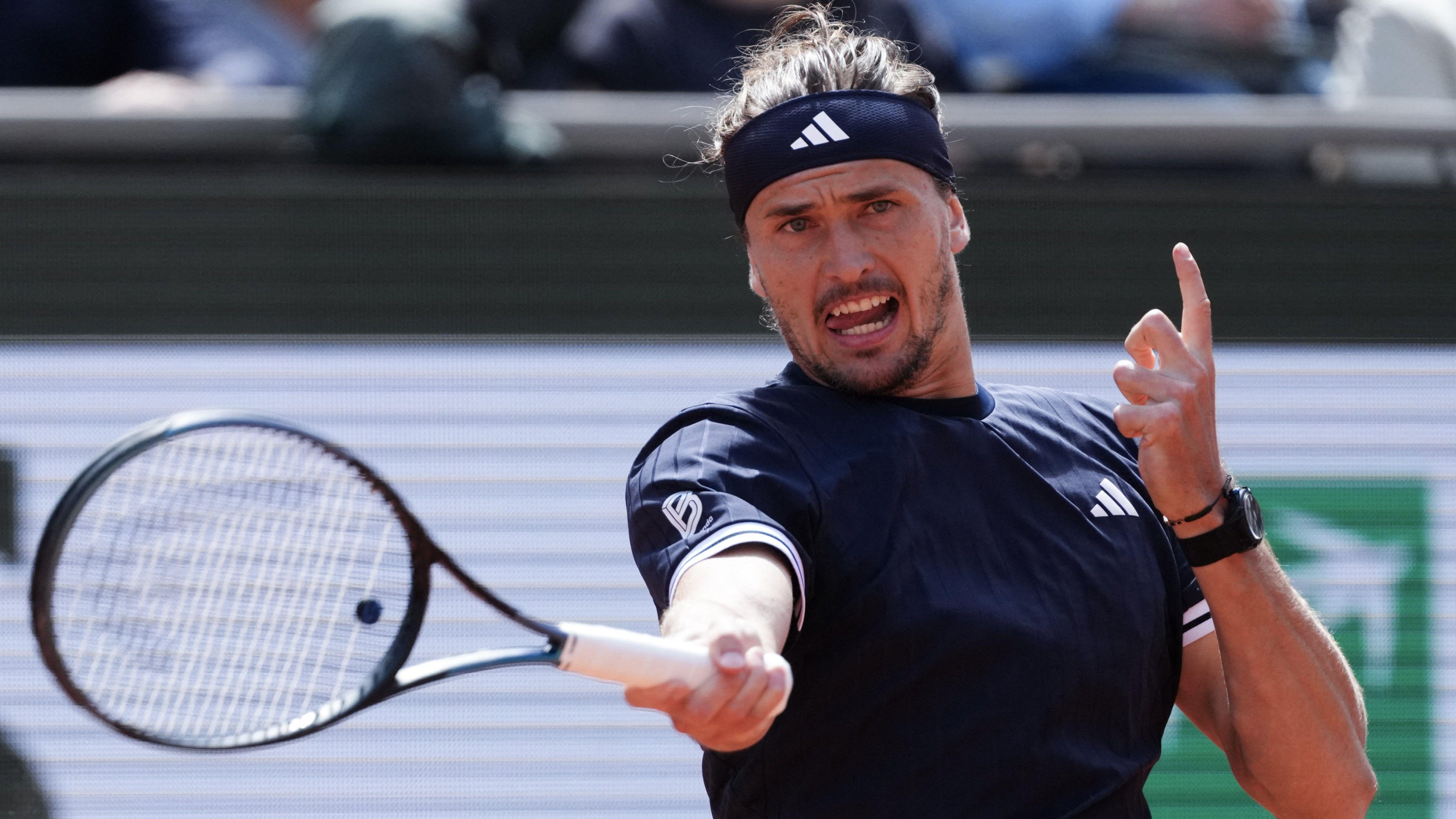 French Open final: Zverev leads Cobolli by early break in first set - listen & follow