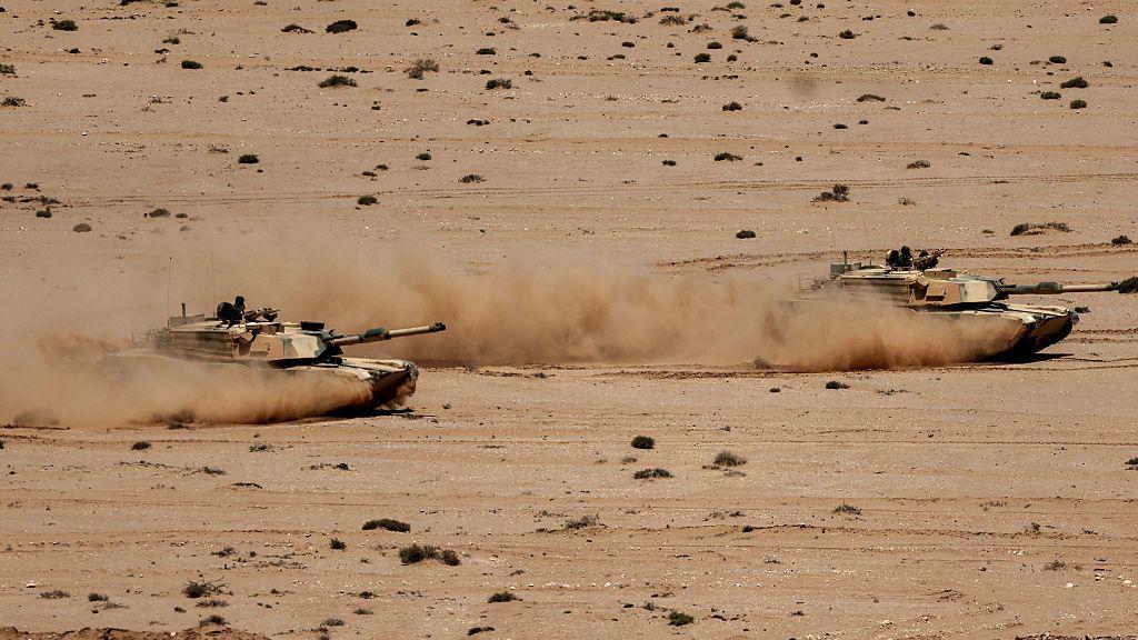 Tanques en Marruecos