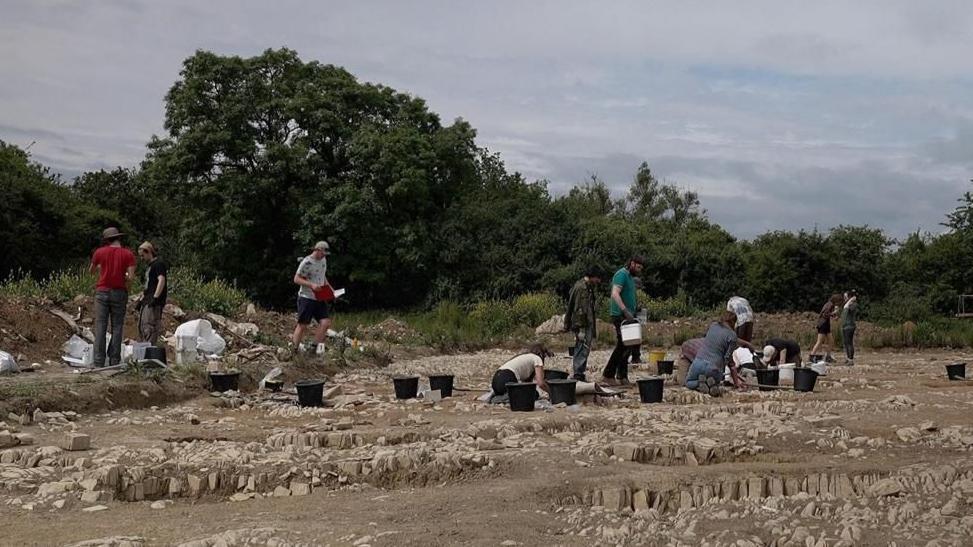 Sitio de la excavación