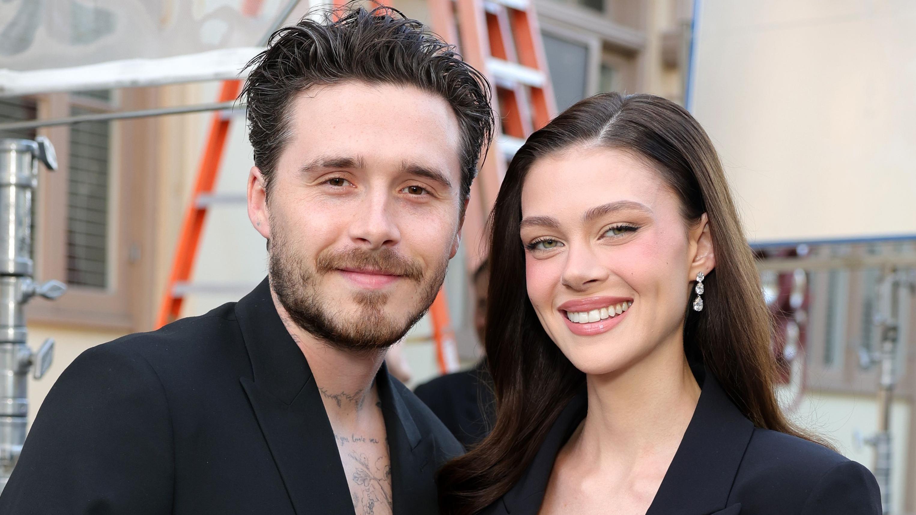 Brooklyn Peltz Beckham and Nicola Peltz Beckham attend Vogue World: Hollywood 2025 at Paramount Studios on October 26, 2025 in Los Angeles, California