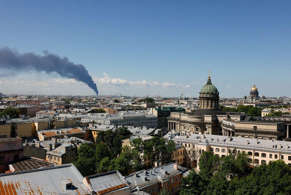 ukrajinski napad na Sankt Peterburg