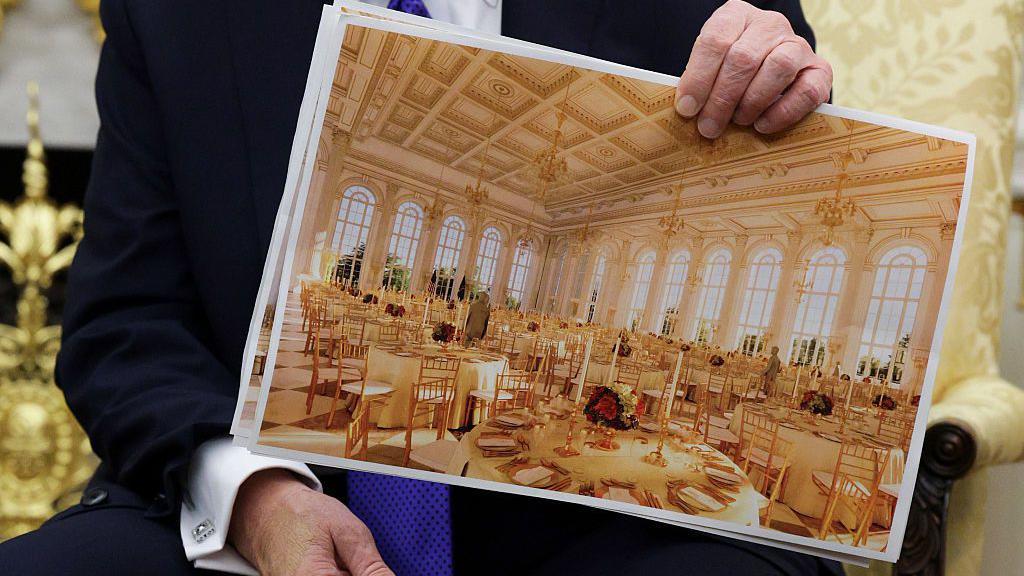 Trumps White House ballroom loses federal funding proposed by Senate Republicans