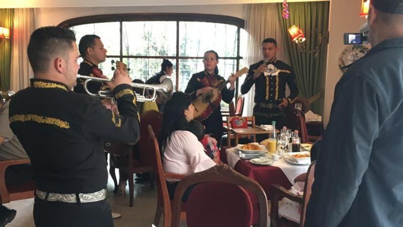 Almuerzo de cumpleaños en el Pozzetto. 