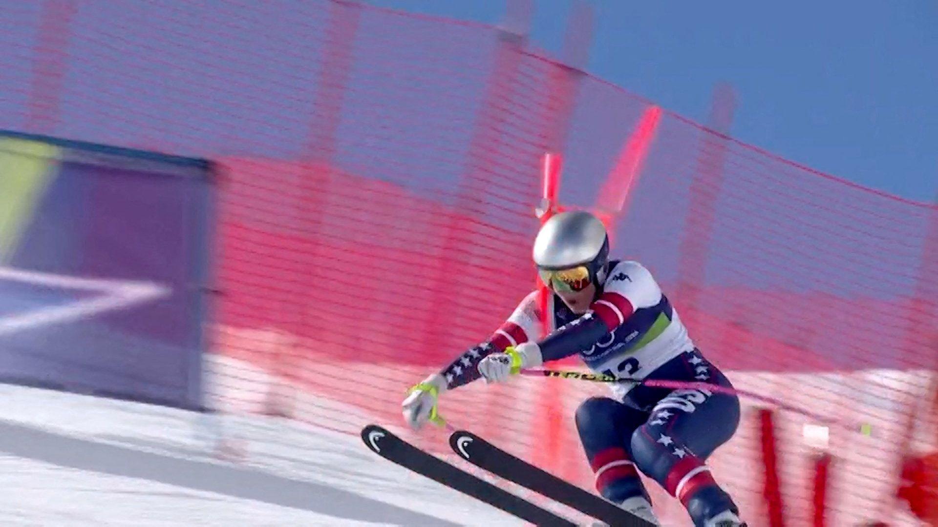 lindzi von, pad lindzi von na stazi za spust na zimskim olimpijskim igrama u italiji