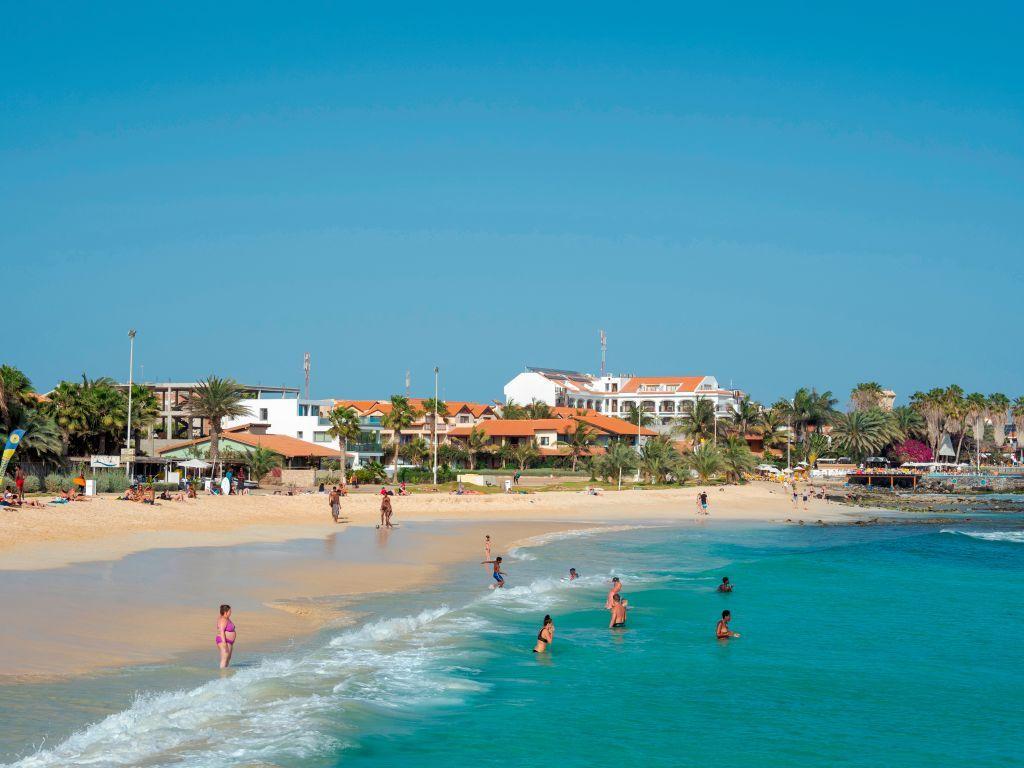 Playa en Cabo Verde