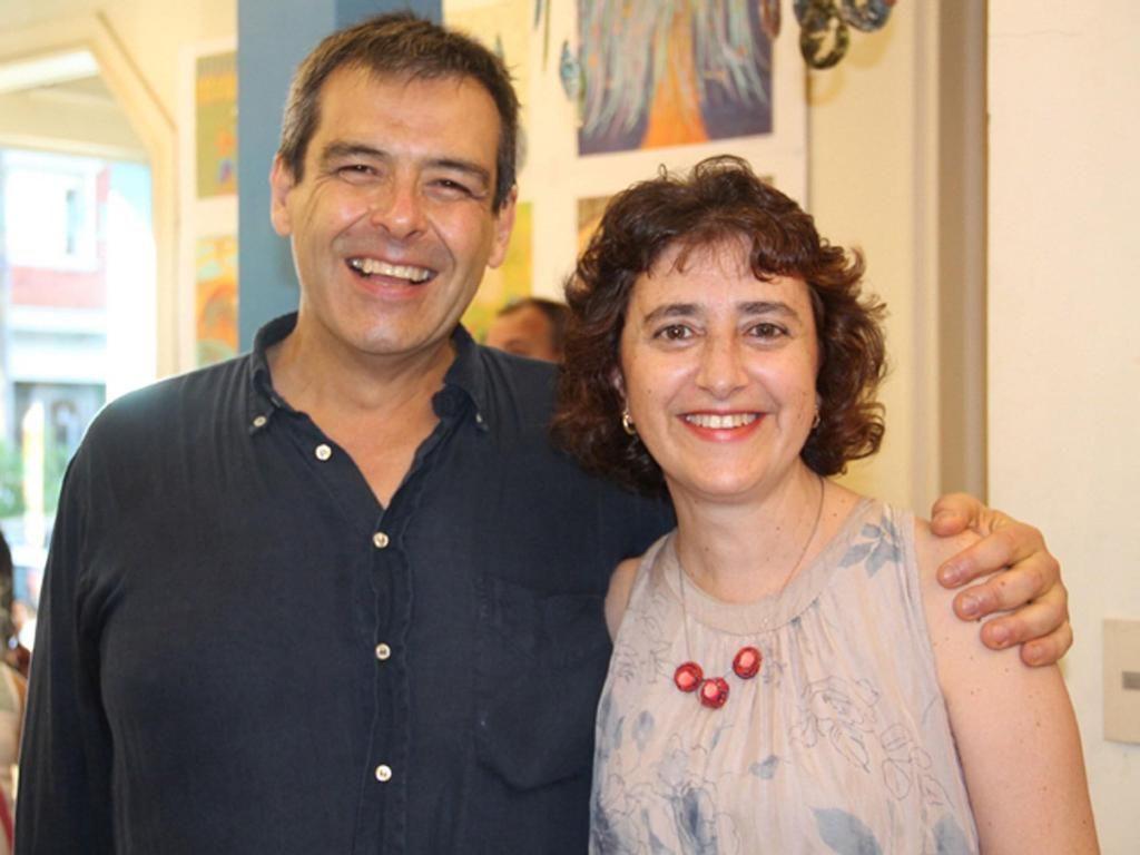 Pablo Salgueiro y Rosina Rubio