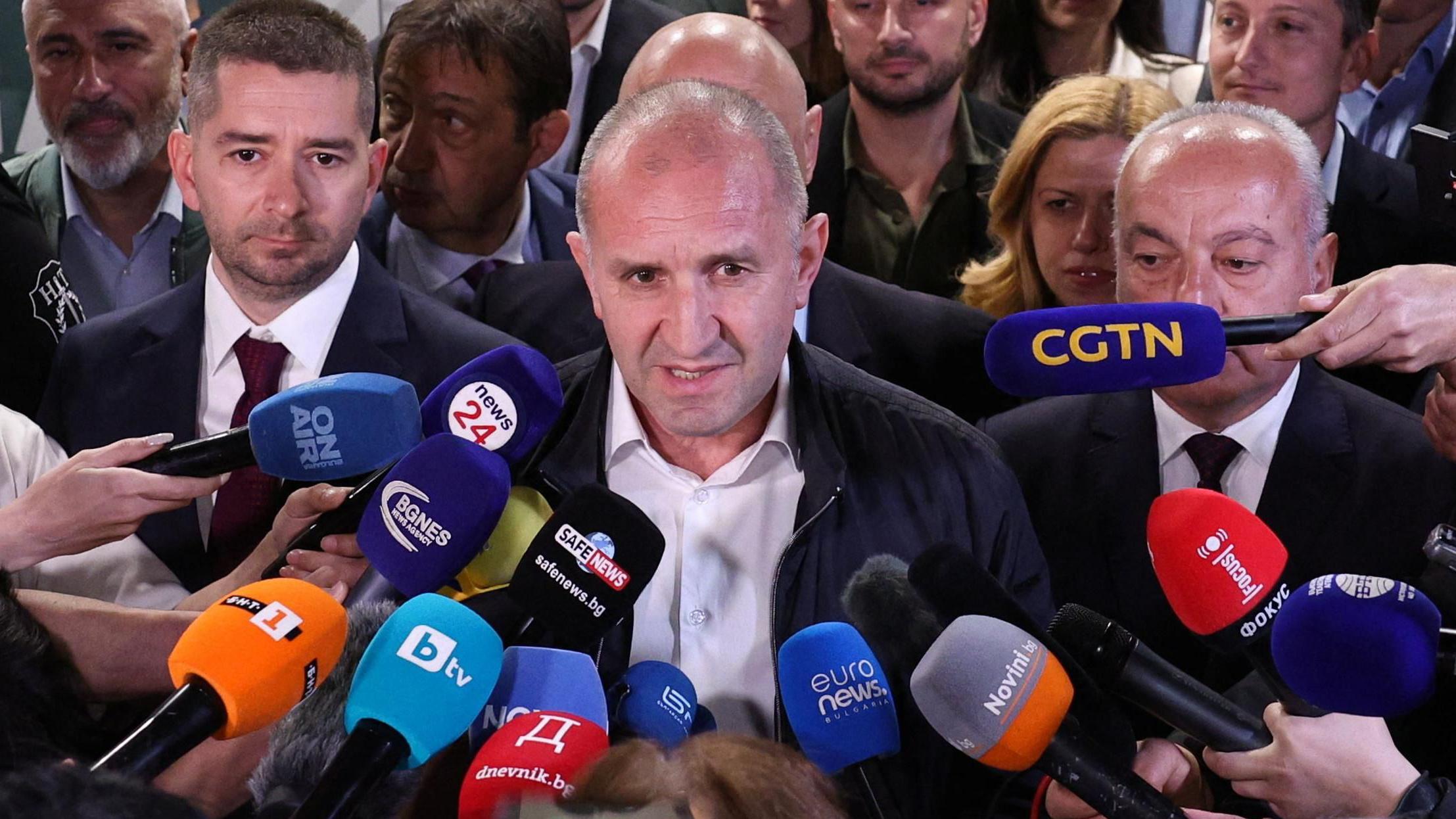 Rumen Radevs party wins Bulgarian election