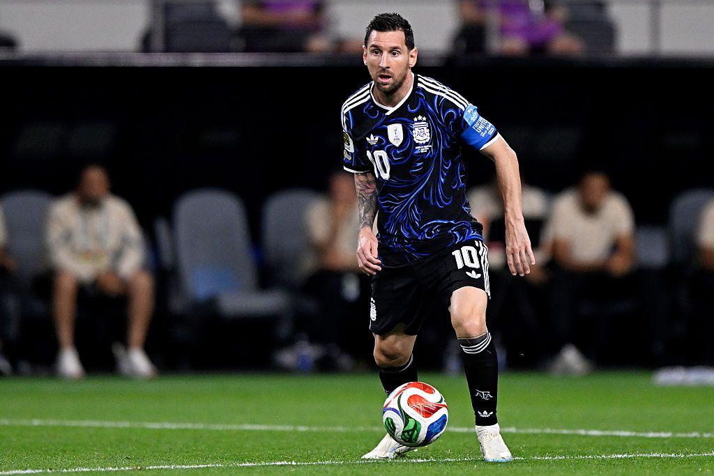 Messi jogando
