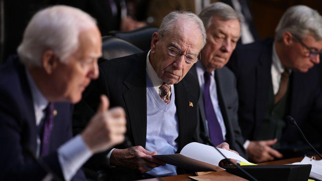 Senadores americanos reunidos