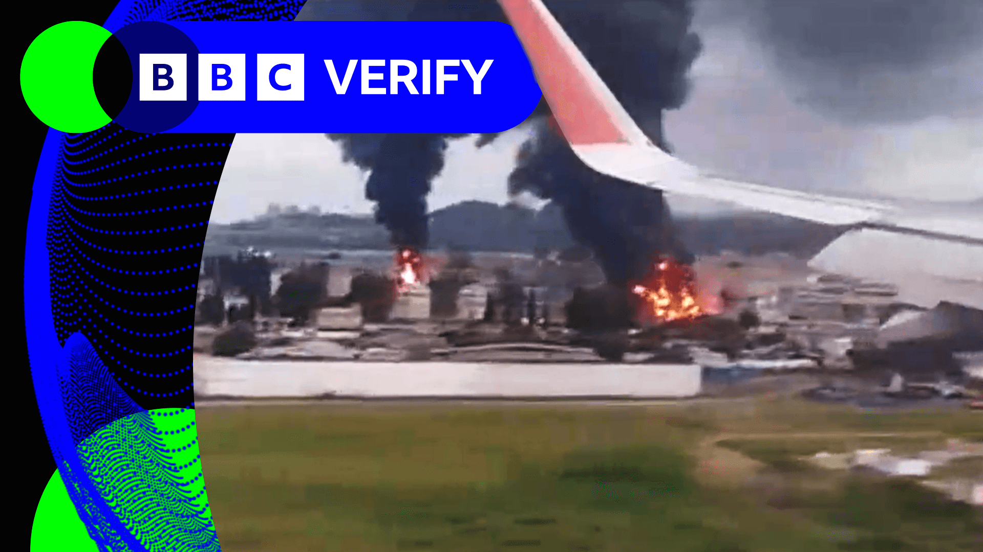 Verifying latest footage as Ukraine and Russia trade drone strikes