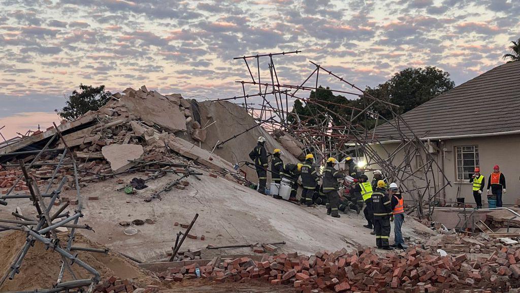 South Africa building collapse that killed 34 was entirely preventable, minister says
