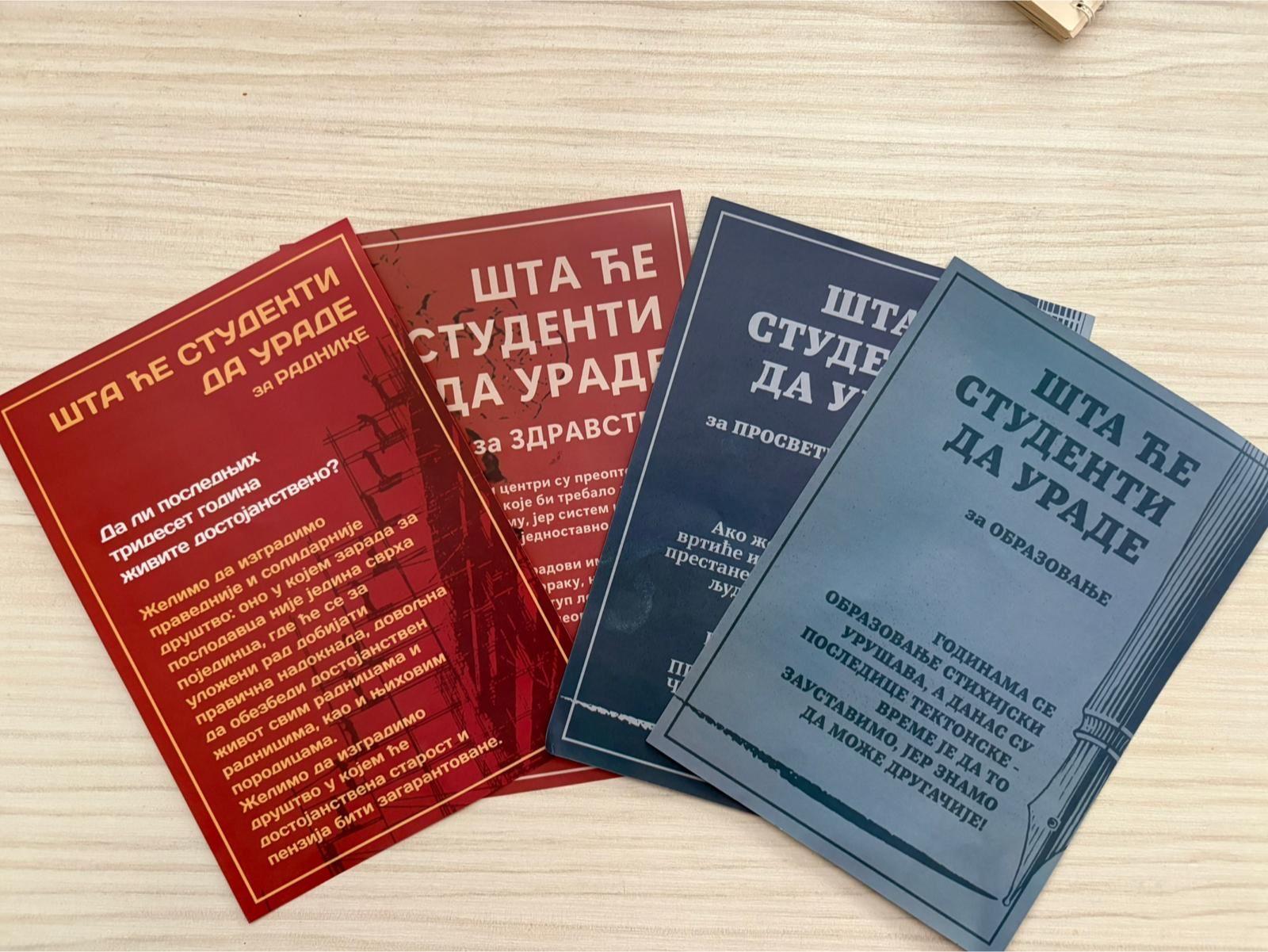 Program studenata za različite oblasti