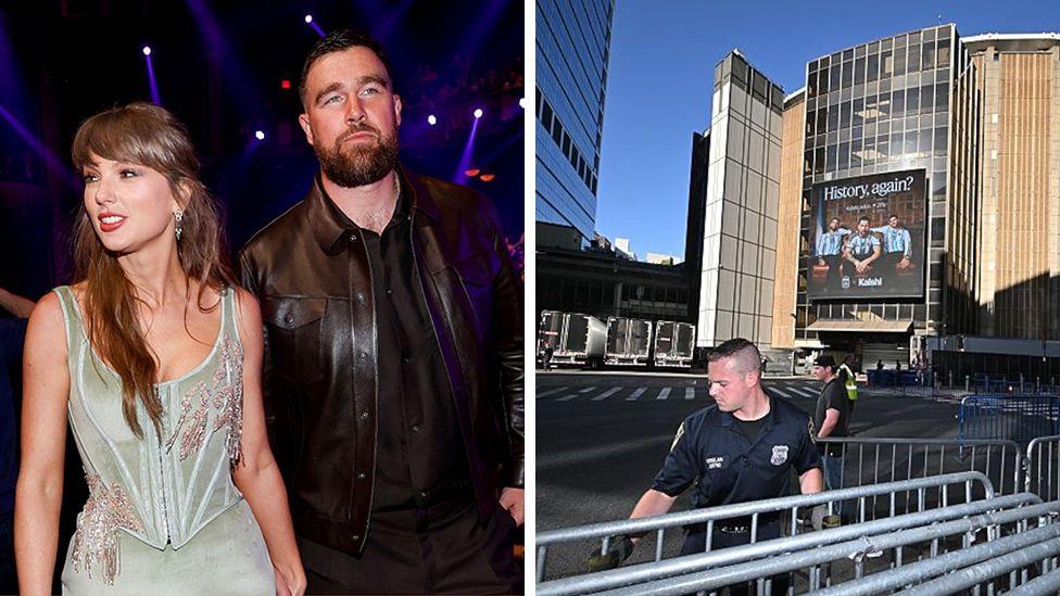 Taylor Swifts rumoured wedding celebrations begin with star-studded New York event