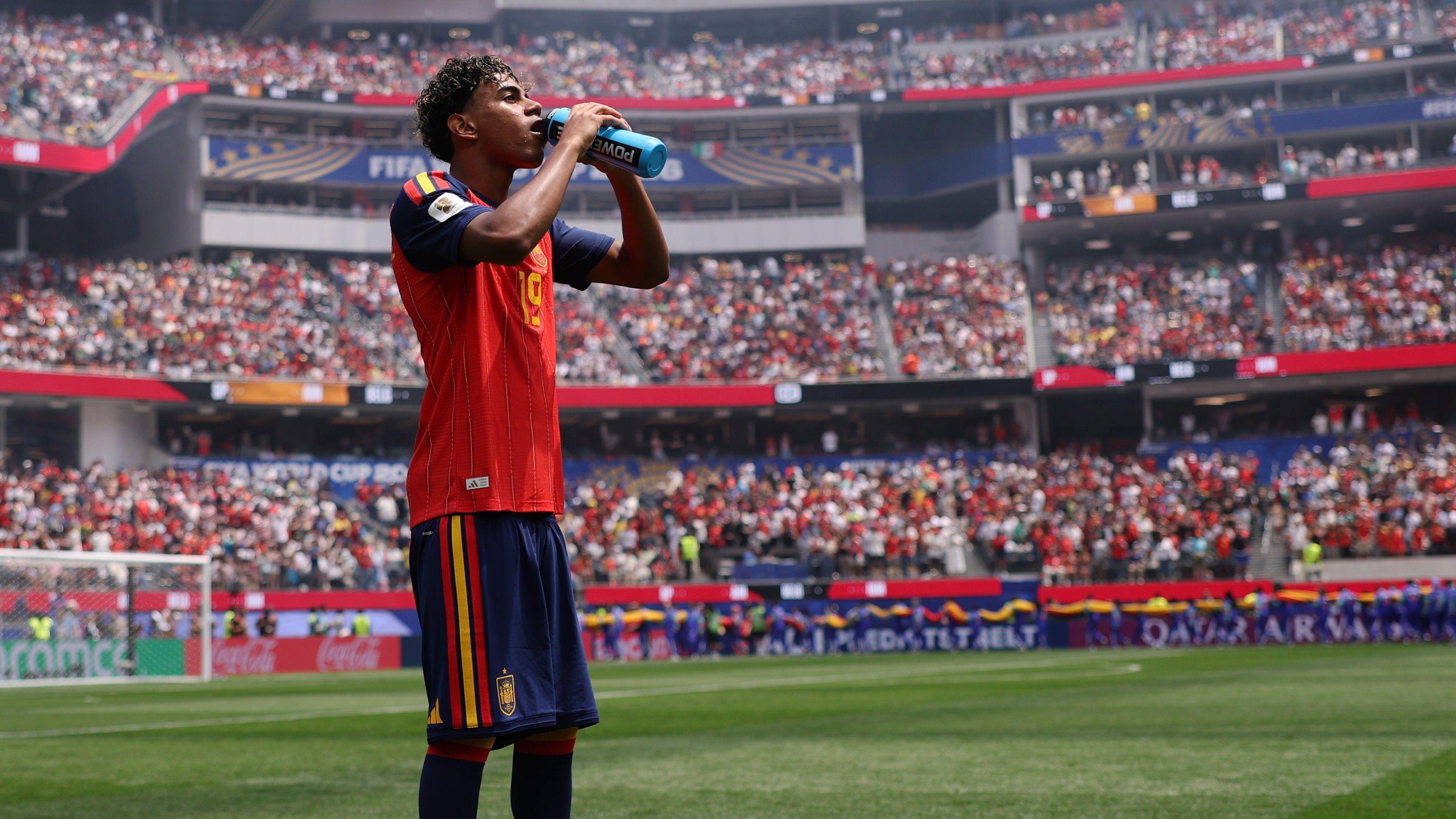 Watch as Spain under way against Belgium for place in World Cup semi-finals