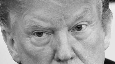 Imagen cerrada de Donald Trump
