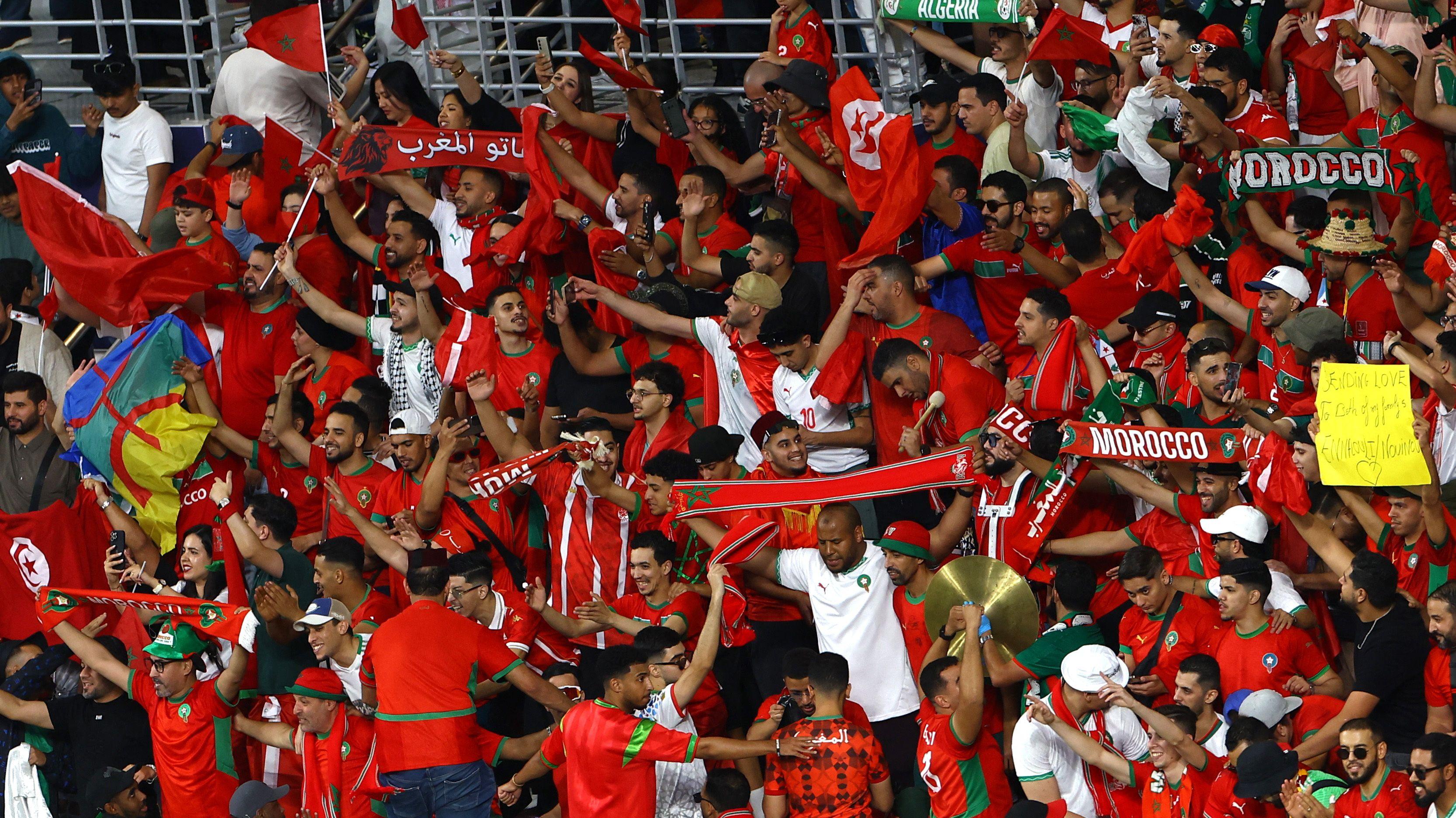 جماهير منتخب المغرب