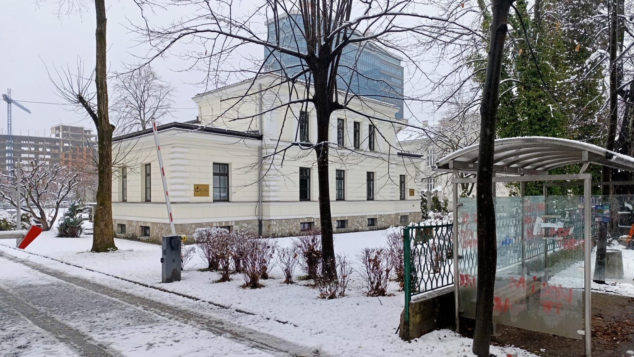 Ulice Banje Luke pod snegom