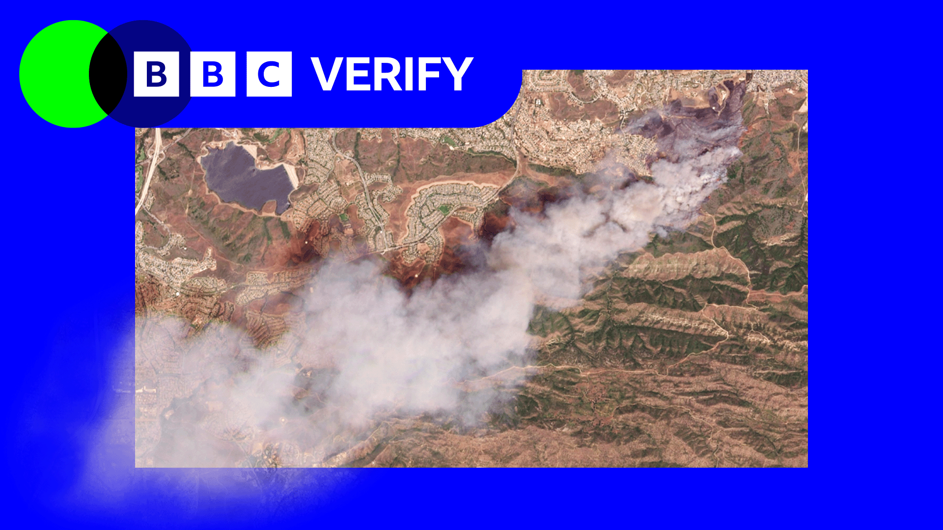 Satellite images capture active California wildfires