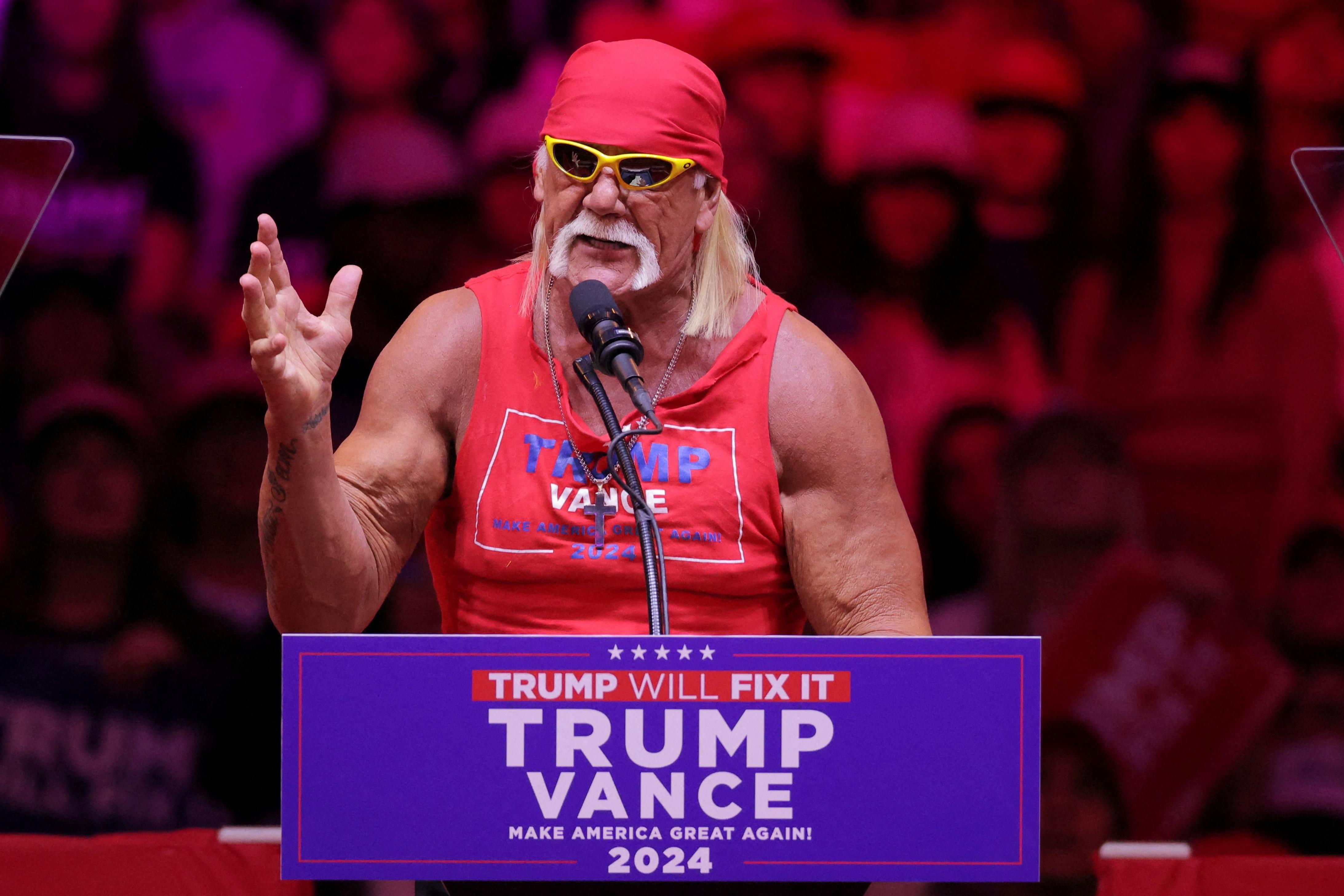 Hulk Hogan podržao je Donald Trampa uoči predsedničkih izbora u Americi 2024. godine