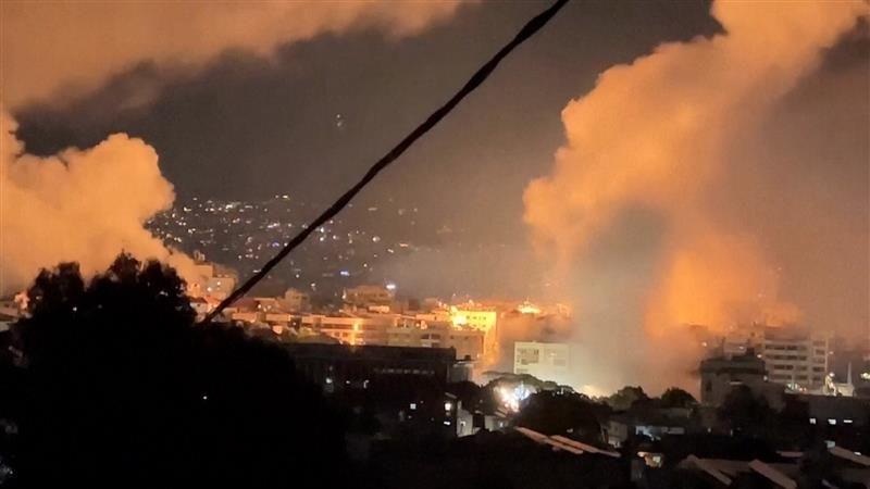 Israel and Hezbollah in Lebanon exchange fire as conflict widens after attack on Iran