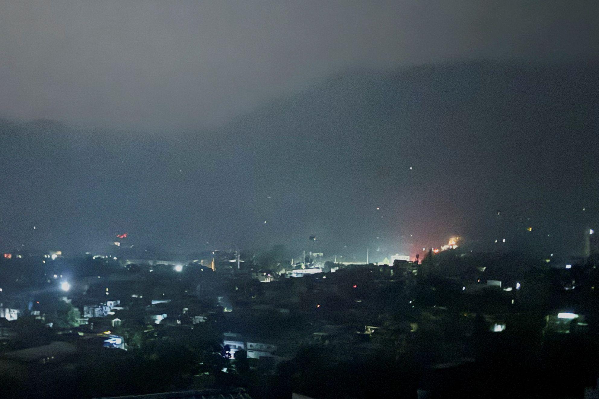 ciudad pakistaní de Muzaffarabad tras el ataque.