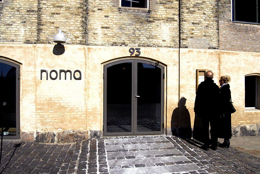 Entrada del restaurante Noma. 