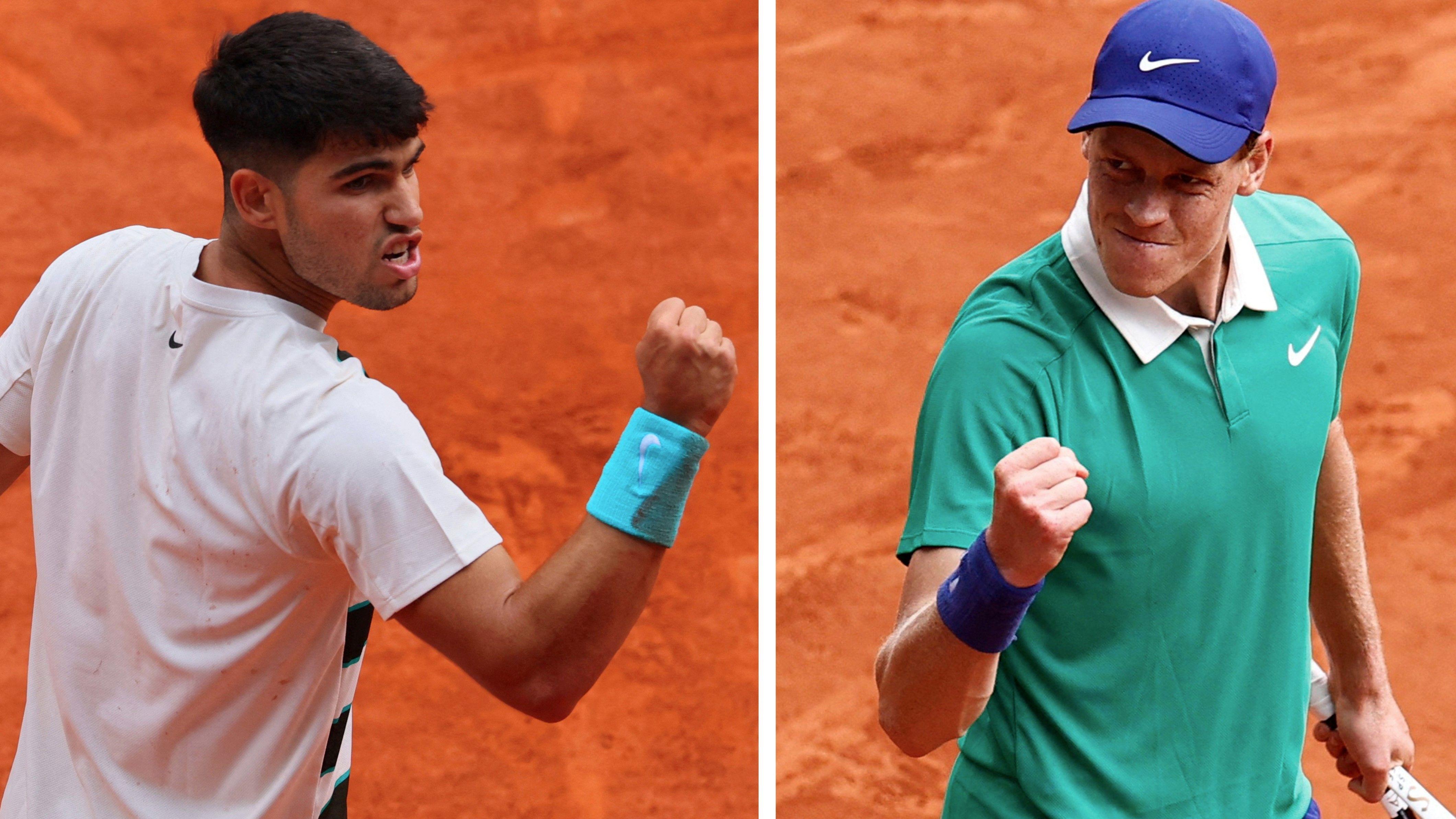 French Open final: Build-up to Alcaraz v Sinner for mens title